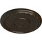 Ekena Millwork Medea Ceiling Medallion (Fits Canopies up to 5 1/2"), 16 1/2"OD x 1 1/2"P, Stone Hearth Crackle CM16MDSHC - alternate 4